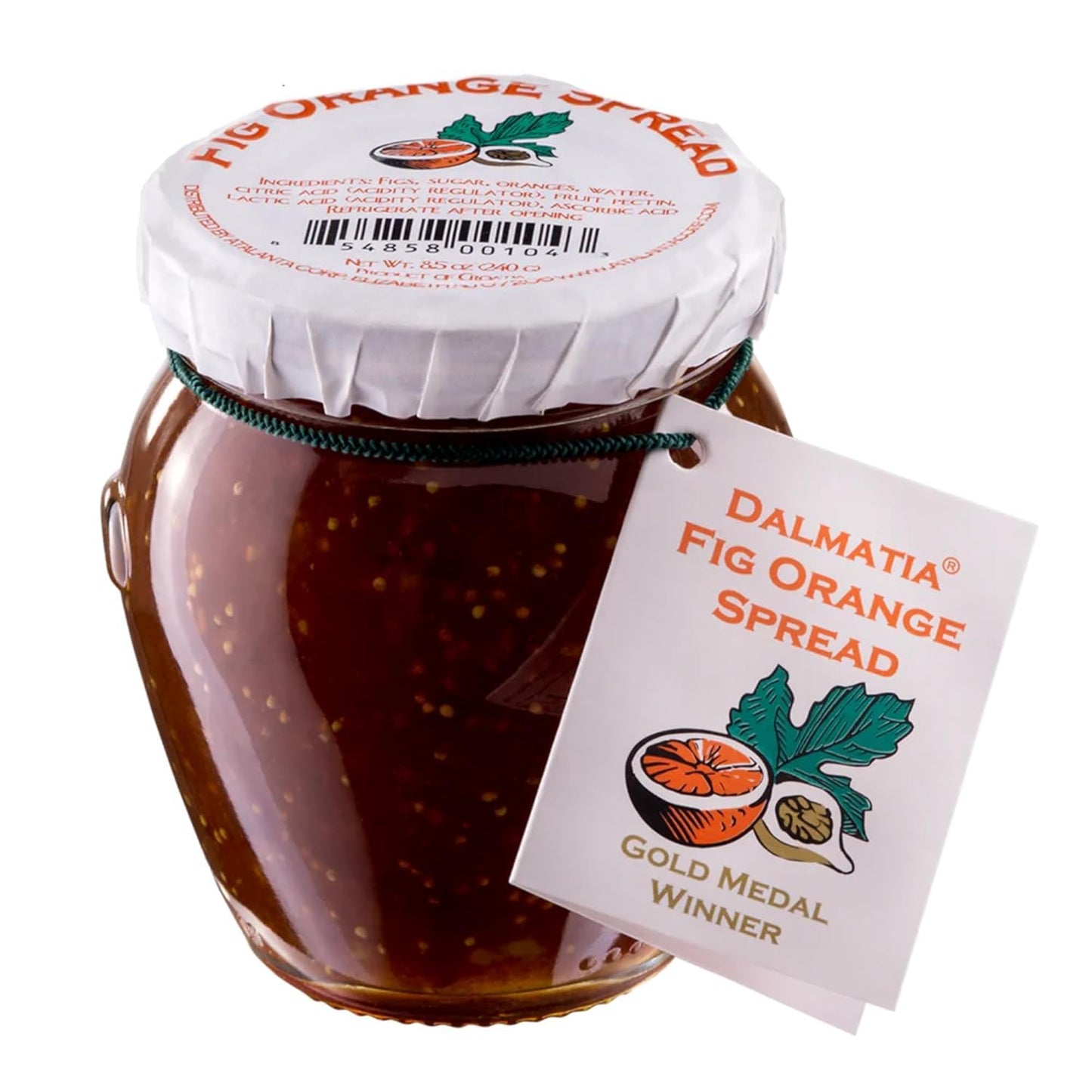 Dalmatia Fig with Fresh Orange Spread - 8.5 oz