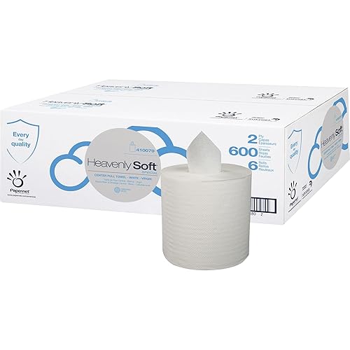 Cellysoft Stefco 600 Sheet Center Pull Dispenser Cleaning Towel, 7.60" x 8", White