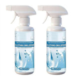 Prndkhn Clothing Emulsifier, Non Ionic Emulsifier Stain Remover, Powerful Stain Remover Clothes Dry Clean Spray for Grease Oil
