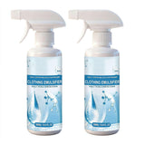 Prndkhn Clothing Emulsifier, Non Ionic Emulsifier Stain Remover, Powerful Stain Remover Clothes Dry Clean Spray for Grease Oil
