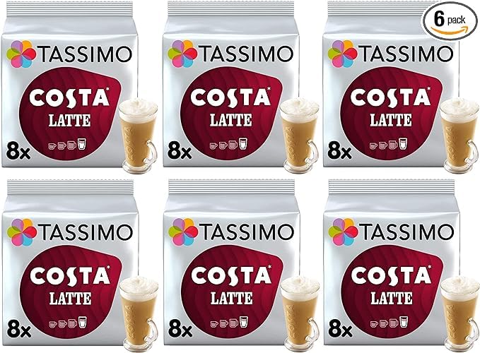 Tassimo Costa Americano Pack Of 6, 6X16 T-Discs