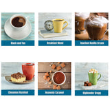 Gourmet Flavored Coffee Sampler Pack - 10 Bags of Unique Flavored Coffees - 100% Specialty Grade 1 Arabica -1.5 oz Full-Pot Bags - Roasted by Door