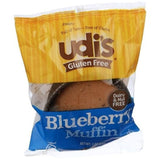 Udis Gluten Free Blueberry Muffin, 3 Ounce -- 36 per case.