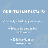DeLallo, Fettuccine Pasta, Made in Italy, Bronze Cut, Made with Only 100% Durum Wheat Semolina Flour, All Natural, Kosher, Vegan, Non-GMO, 1 Pound