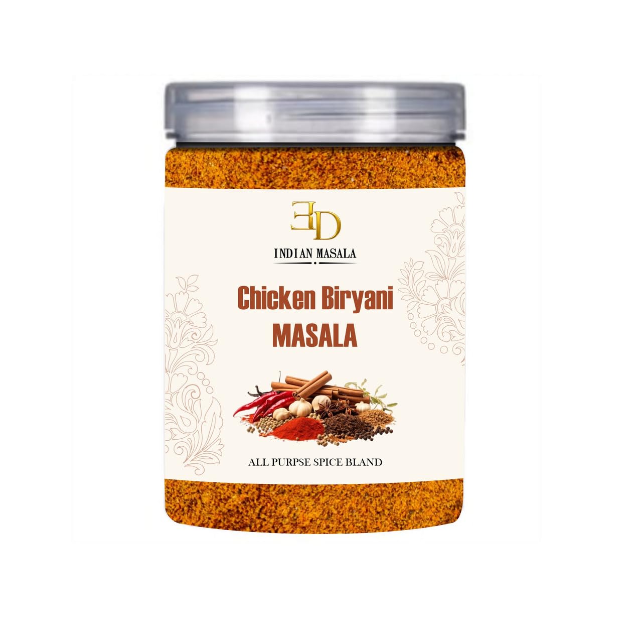 EDZZEL Chicken Biryani Masala Seasoning Blend for Rice and Chicken Recipes | Aromatic Spice Mix for Home Cooking | Fine Ground All-Purpose Culinary