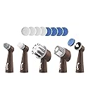 Horsepower Pocket Pony 5 Piece Refill Brush Head Set, AS SEEN ON TV, Includes Grout Brush, Soft Bristle Brush, X-Large Head, Large Head, Hook & Loop