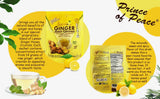 Prince of Peace Instant Ginger Honey Crystals with Lemon, 60 Sachets - Instant Hot or Cold Beverage - Easy to Brew - Drink Like a Tea - Caffeine