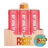Gorgie Energy Drink Sparkling Watermelon Spice - 12 fl oz Can (Pack of 3) - Alternative to Calculus Energy Drinks with a Random Item - 4 Items