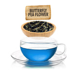 English Tea Store - Blue Butterfly Pea Flower Tea | Herbal Butterfly Pea Flower Tea Loose Leaf | Caffeine-Free, Color-Changing Infusion | Ideal