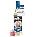 Syruvia Sugar Free Coffee Syrup, Cupcake Flavored Syrup for Drinks, Lattes, and Desserts - 25.4 fl oz