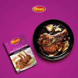 Shan - Fried Chops/Steak Seasoning Mix (50g) - Spice Packets for Spicy Fried Meat (Pack of 4)