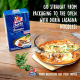 Doria Lasagna, Pasta with Durum Wheat Semolina, 16 oz (Pack of 3)