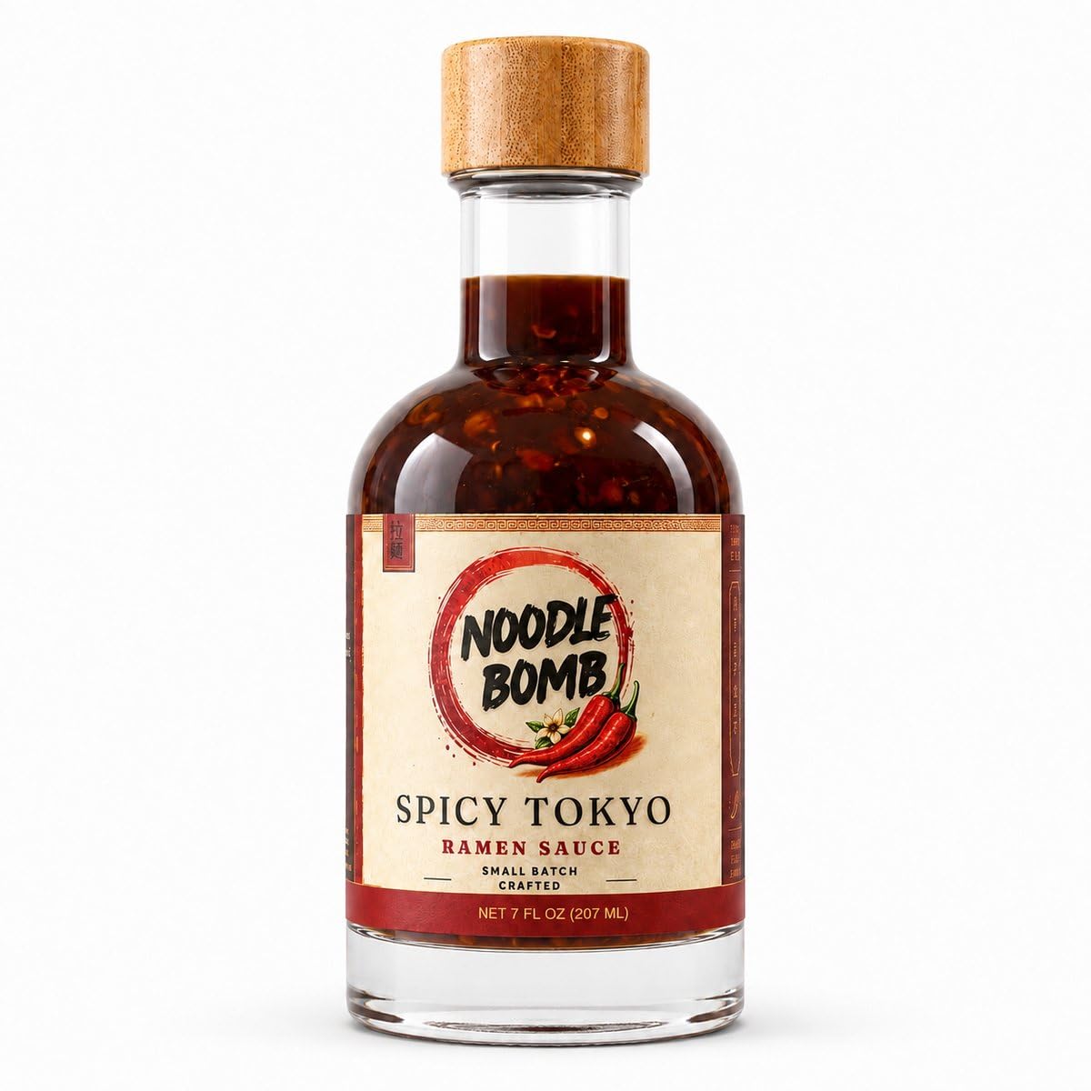 NoodleBomb Ramen Sauce Trio - Original, Spicy Tokyo & Citrus Shoyu - 3 Bottle Japanese-Style Sauce Sampler