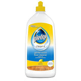 Pledge Gentle Wood Floor Cleaner, Lemon Scent, 27 Ounces