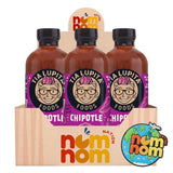 Tia Lupita Foods Chipotle Hot Sauce 8 oz - Pack of 3 - Smoky Pepper Condiment for Pico de Gallo and Salsa Verde - Serrano Flavor Table Condiment