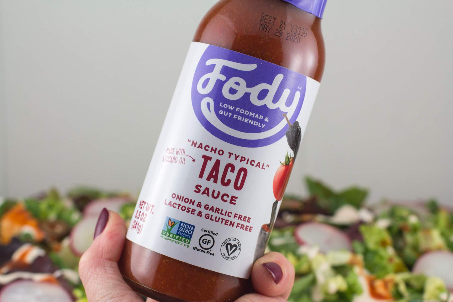 Fody Food Company Nacho Typical Taco Sauce, 8.5 OZ