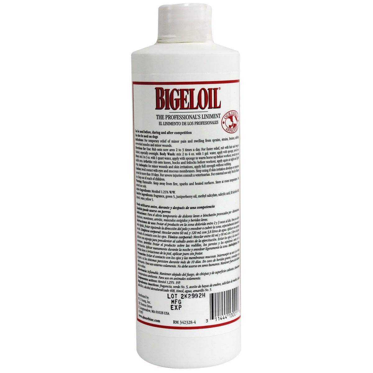 Bigeloil Liquid 16 fl oz.