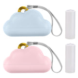 Travel Mini Lint Roller 2 Pack - Portable, Reusable & Washable Sticky Roller with 2 Extra Refills - Pet Hair Remover for Clothes, Purse, Car, Home
