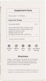 Health King Cholesterol Guard Herb Tea, Teabags, 20-Count Box (Pack of 4)