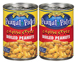 Peanut Patch Cajun Green Boiled Peanuts Red Two 13.5 Oz. Cans
