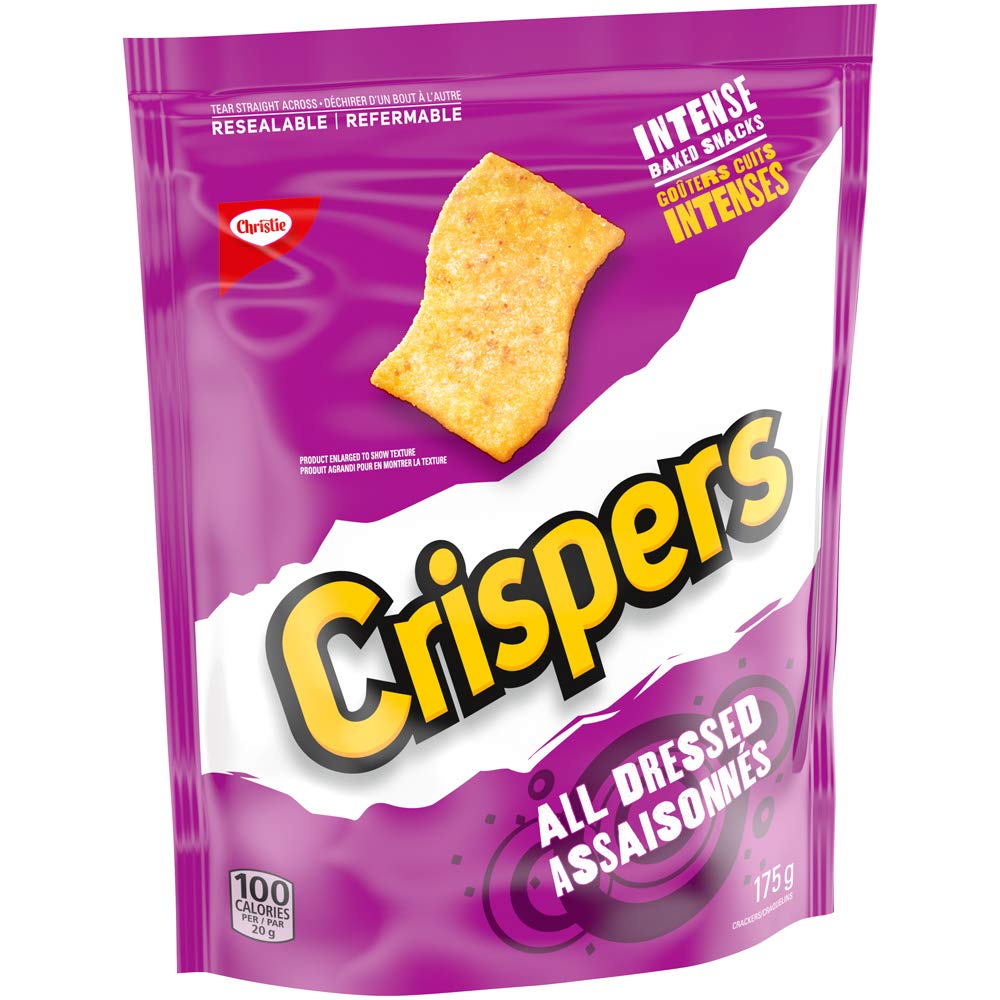 Crispers Christie All Dressed, 175g/6.17 Ounces {Imported from Canada}