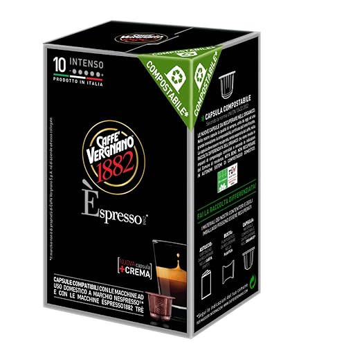 Caffe Vergnano Èspresso Intenso Capsules 3 Boxes | Medium Roast