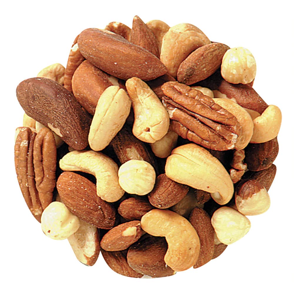 NY SPICE SHOP Unsalted Trail Mix with Mixed Nuts - Dried Fruit Healthy Snacks for Adults and Kids - Nut Snack Packs - 1 Pound