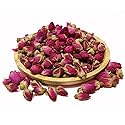 CoolCrafts Dried Rose Buds Bulk Natural Dry Rose Buds for Tea, Crafts, Cake Decoration - 7oz (200g)