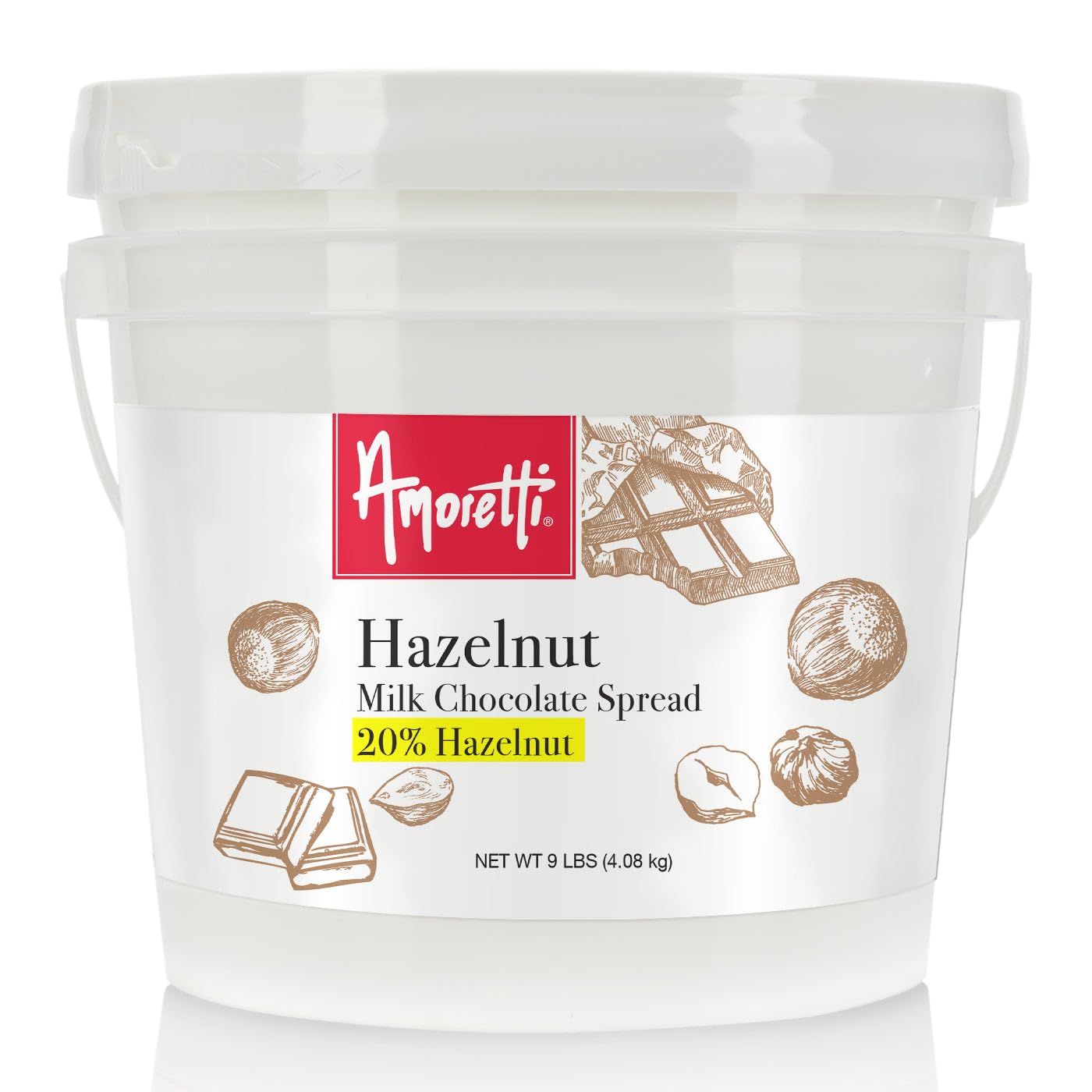Amoretti - Hazelnut Milk Chocolate Spread - 11 oz