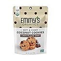 Emmy's Organics Coconut Cookies - Pack of 2 (Chocolate Chip) | Gluten-Free, Organic, Vegan, Paleo-Friendly