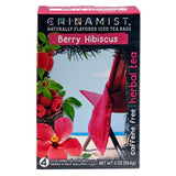 China Mist Iced Tea - Berry Hibiscus Herbal Tea Infusion - Refreshing and Delicious - Each Tea Bag Yields 1/2 Gallon - 4 bags.