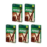 LOTTE Pepero Chocolate Sticks 6 Variety Flavors (Almond & Chocolate, Pack of 5)