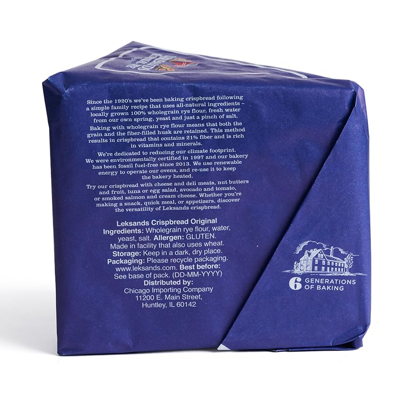 Leksands Original Swedish Rye Crispbread - 6 pack