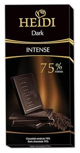Heidi Intense 75% Dark Chocolate Bar 80g (12-pack)