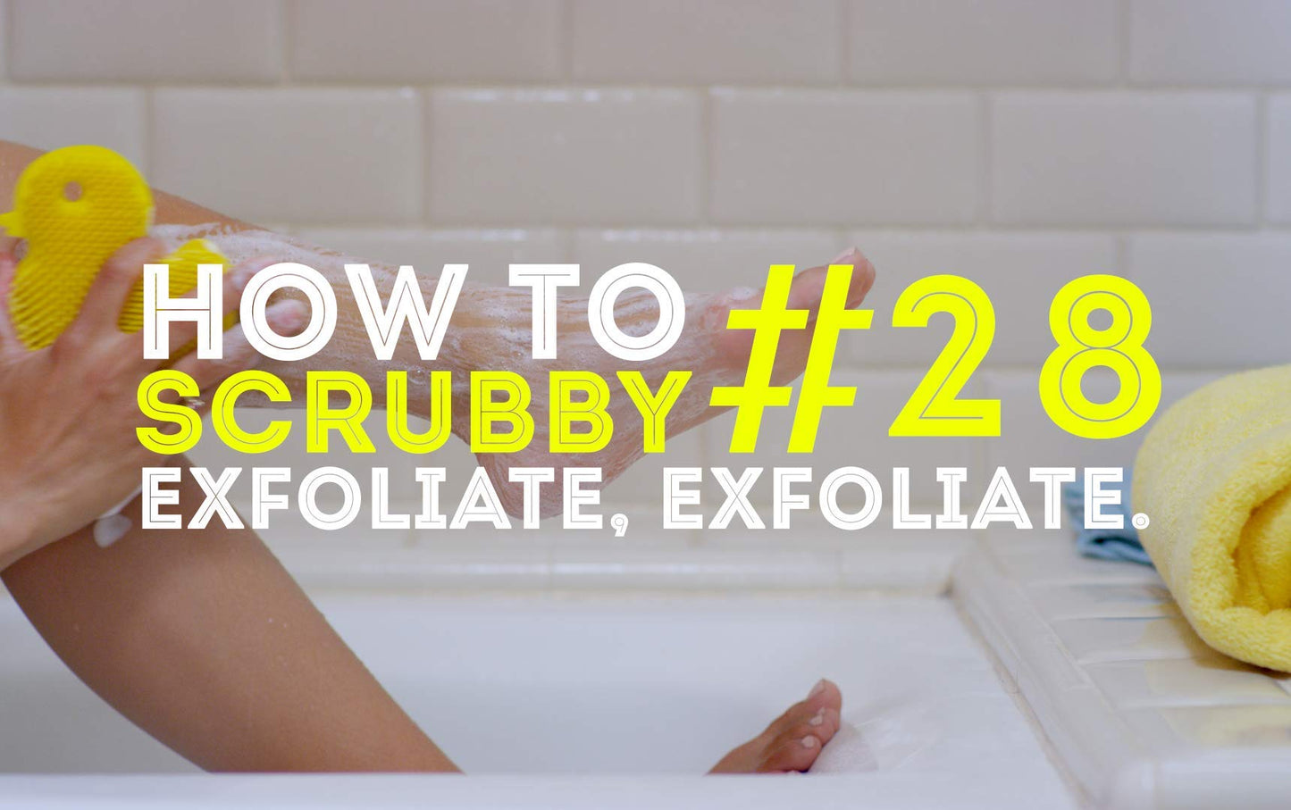 Scrubby's Non-Abrasive Long-Lasting Silicone Scrubber, One Size