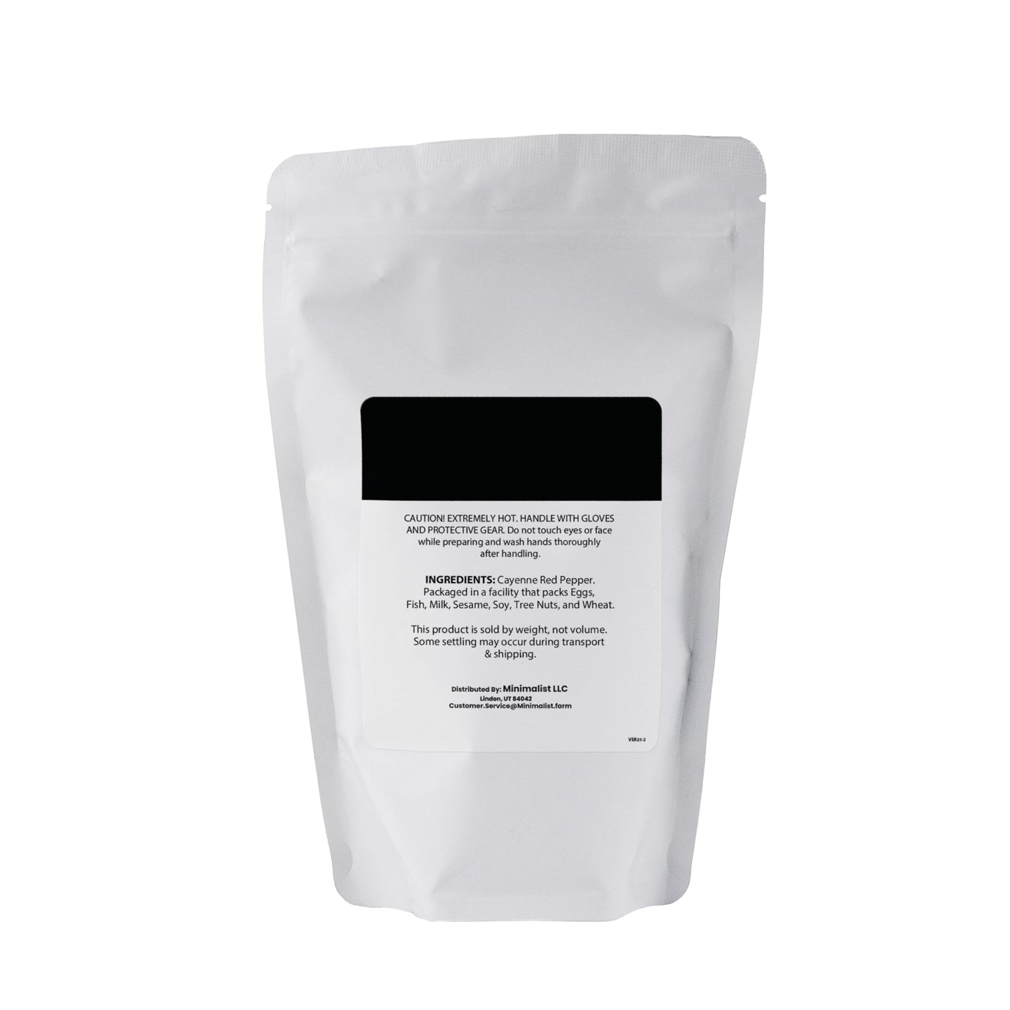 Minimalist Cayenne Pepper, Perfect for Spicing Up Dishes and Adding Heat, Packaged in a Refillable Bag (8 Ounce)