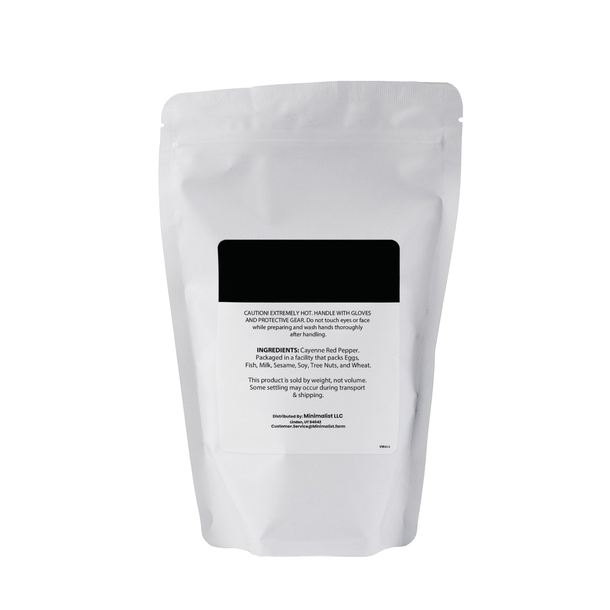 Minimalist Cayenne Pepper, Perfect for Spicing Up Dishes and Adding Heat, Packaged in a Refillable Bag (8 Ounce)