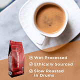 Laird Superfood Peruvian Medium Roast Caffeinated Ground, Ethically Sourced Premium Ground Coffee, Gluten-Free, Dairy-Free, Non-GMO, Paleo, Keto