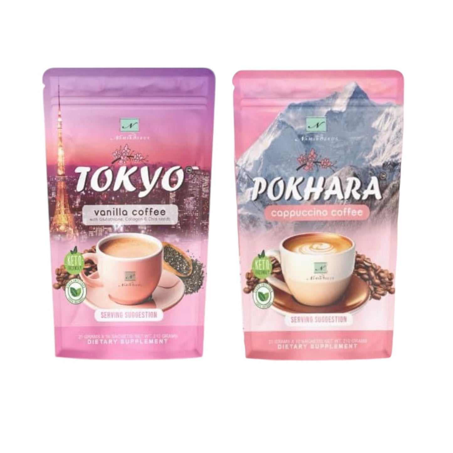 Namiro-seus TOKYO Vanilla & POKHARA Cappuccino Bundle