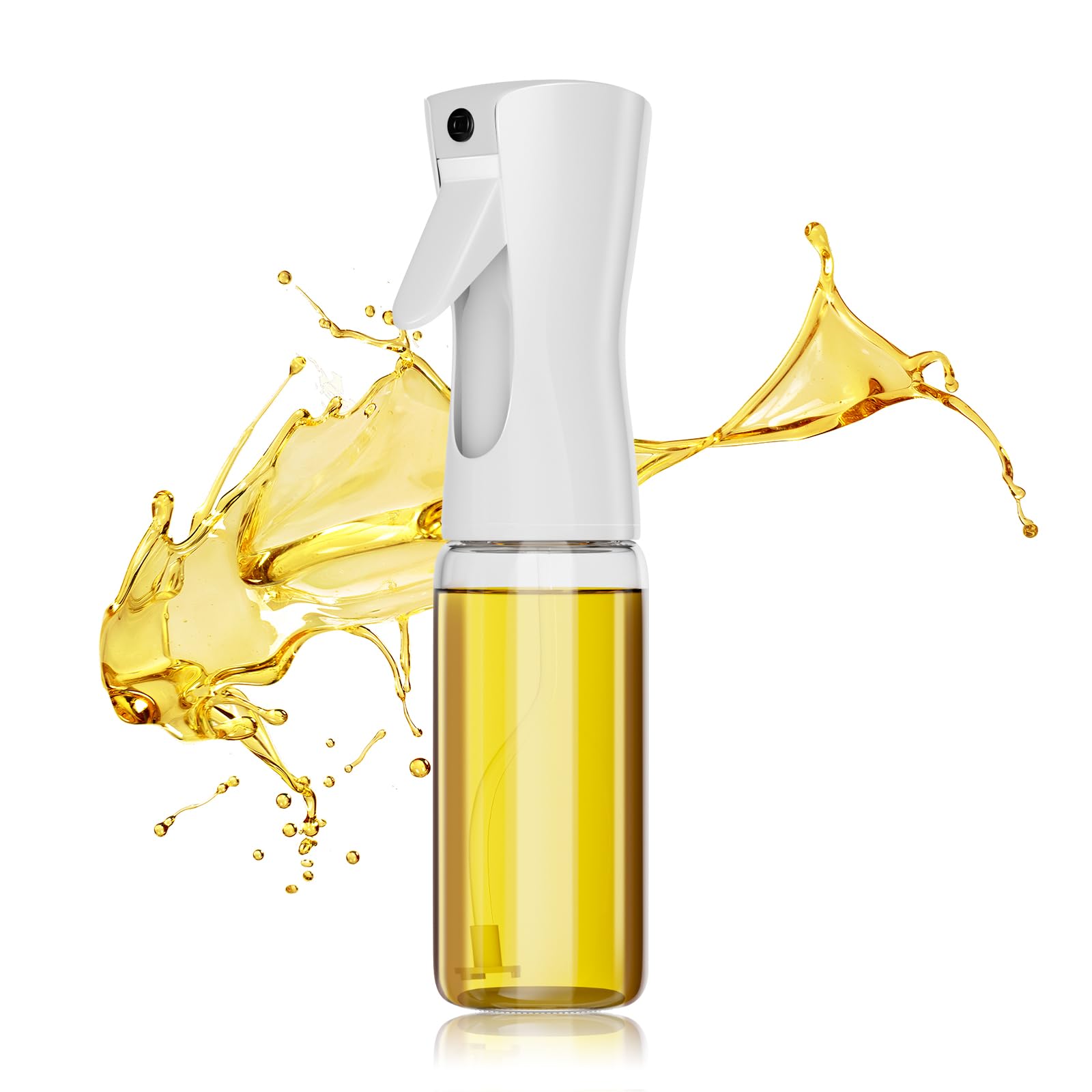 MISSOLO Oil Sprayer for Cooking, 200ml Olive Oil Sprayer? oil mister For air fryer, cooking, baking, salad, frying, BBQ