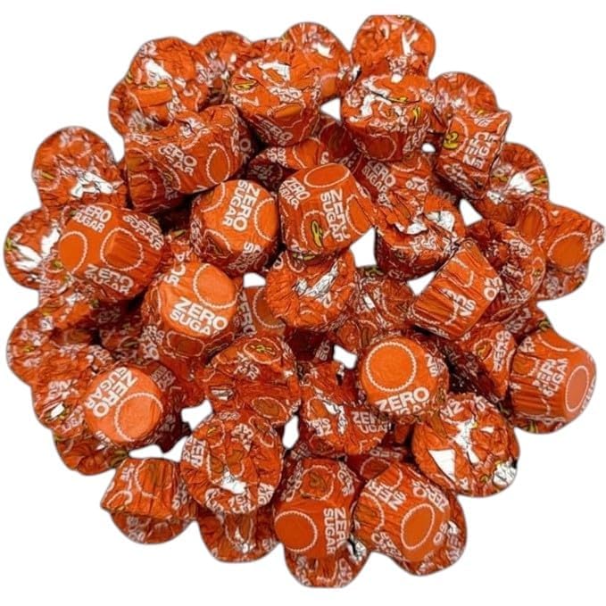 Zero Sugar Chocolate Peanut Butter Cups-1.5 lbs Individually Wrapped