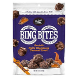 Palmer Candy Company Caramel Bing Bites: Snackable, Nutty, Chocolatey, Caramel Treat Made in Sioux City, IA - Resealable 5 oz Bag