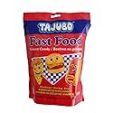 Tajubo Fast Food Gummies, Pizza, Hamburger, Hot Dog, 150g/5.2 oz. Bag