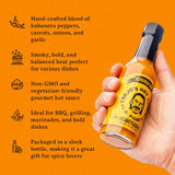 Trejo's Habanero Hot Sauce | Bold & Smoky with Sweet Carrot, Onion & Garlic | Handcrafted in USA | Vegetarian & Non-GMO | Perfect for Marinades