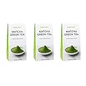 Trader Joe’s Matcha Green Tea Powder - Convenient Single Serve Packets, for Travel & Home, 3 Pack (each with 7 Sticks)