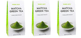 Trader Joe’s Matcha Green Tea Powder - Convenient Single Serve Packets, for Travel & Home, 3 Pack (each with 7 Sticks)