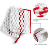 Carkio 4PCS Replacement Microfiber Washable Spray Mop Pads Compatible with Promist Max Reusable Refill Mop Pads