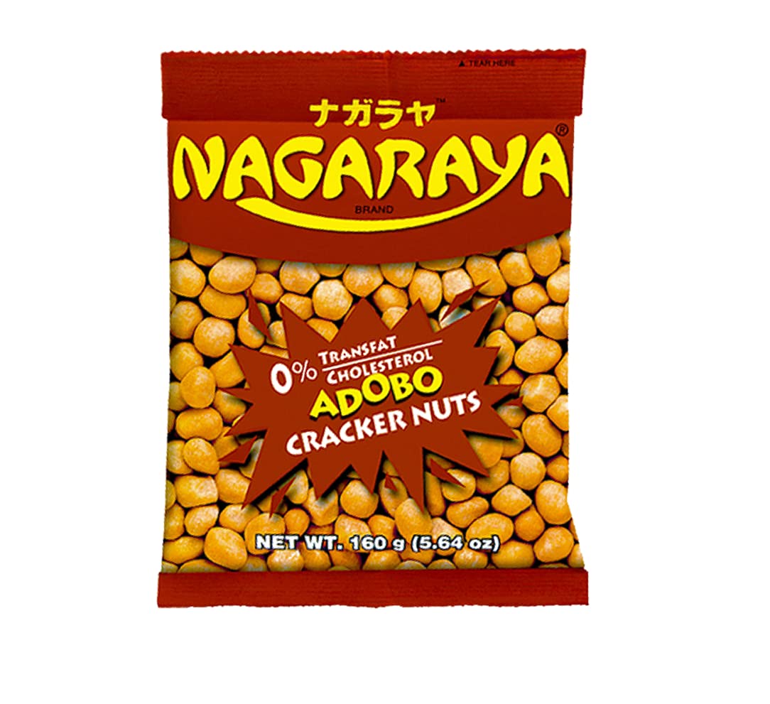 Nagaraya Snack Cracker, Adobo, 7-Ounce (Pack of 8)