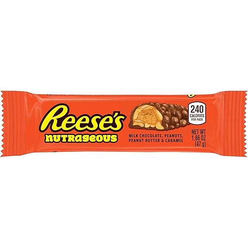 Reese's Nutrageous Bar, 1.66 oz., 18/Box (HEC10930)