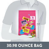Hershey Assorted Flavored, Candy Bulk Bag, 30.98 oz (75 Pieces)